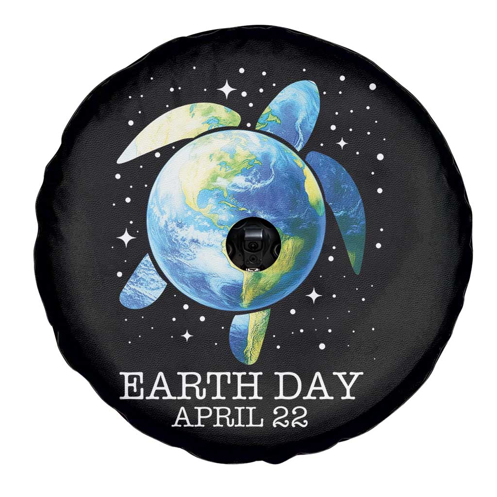 Earth Day Sea Turtle Spare Tire Cover Restore Earth Save The Planet