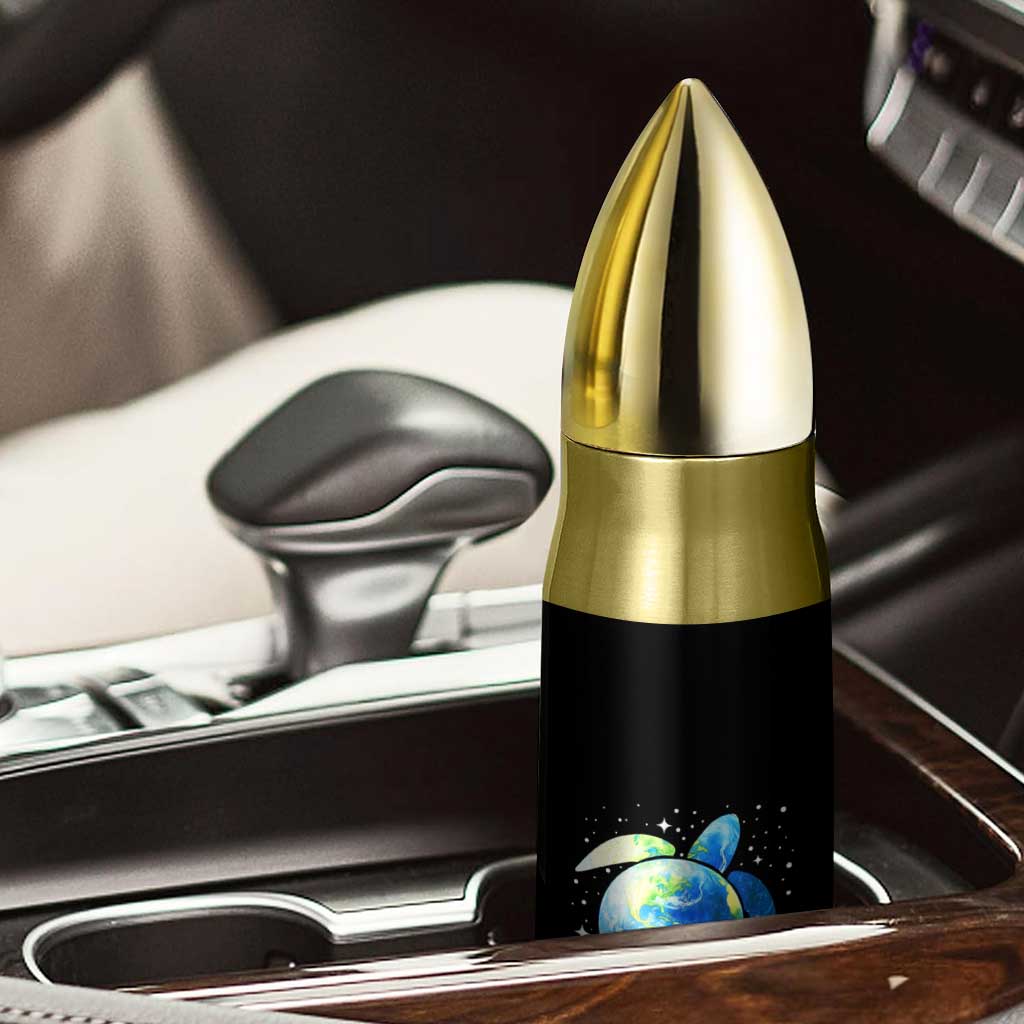 Earth Day Sea Turtle Bullet Tumbler Restore Earth Save The Planet