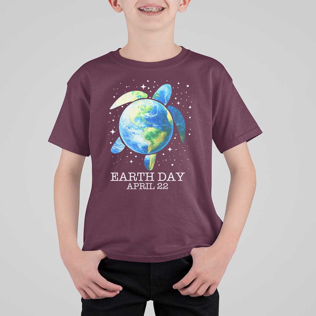 Earth Day Sea Turtle T Shirt For Kid Restore Earth Save The Planet