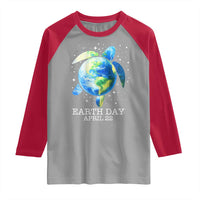 Earth Day Sea Turtle Raglan Shirt Restore Earth Save The Planet