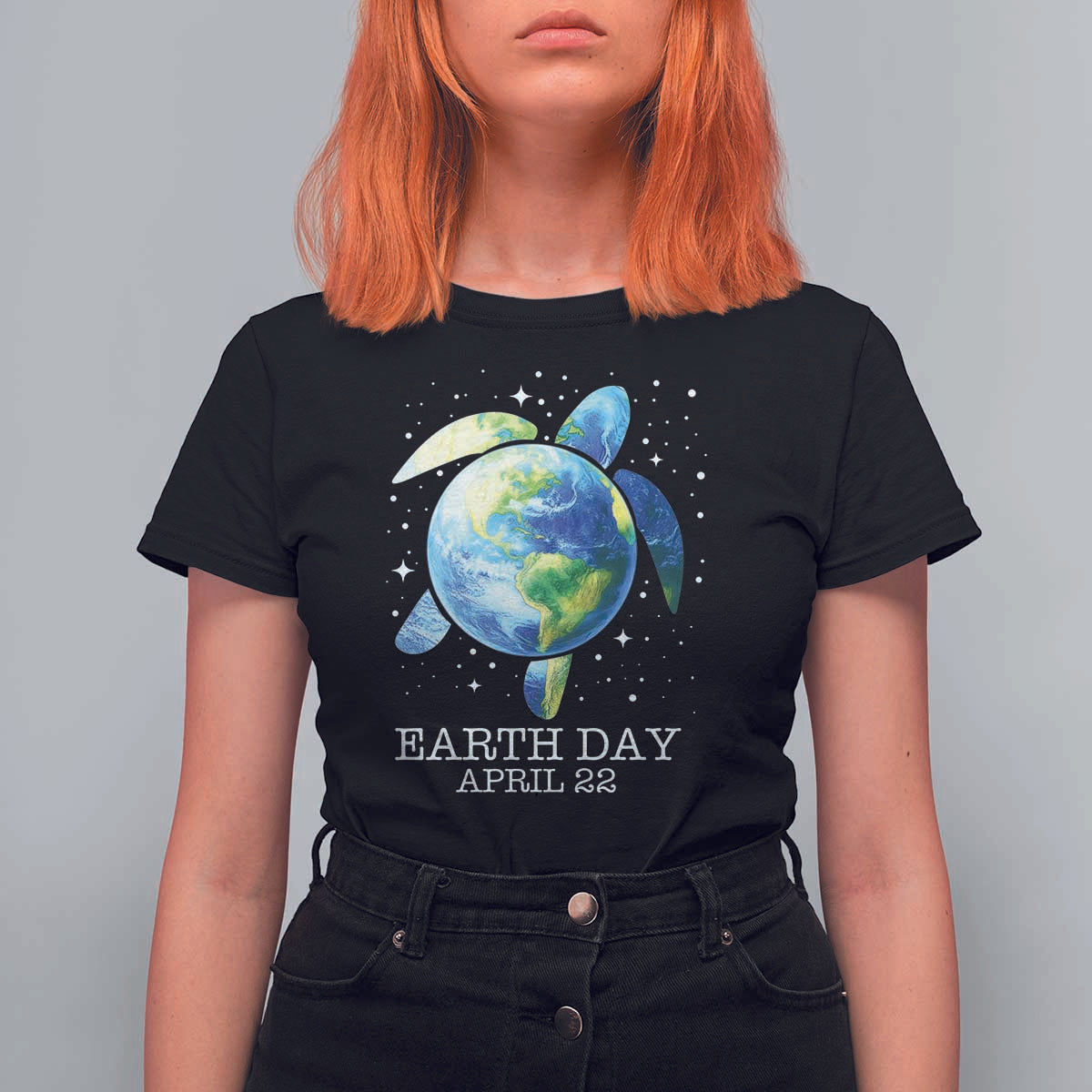 Earth Day Sea Turtle T Shirt For Women Restore Earth Save The Planet