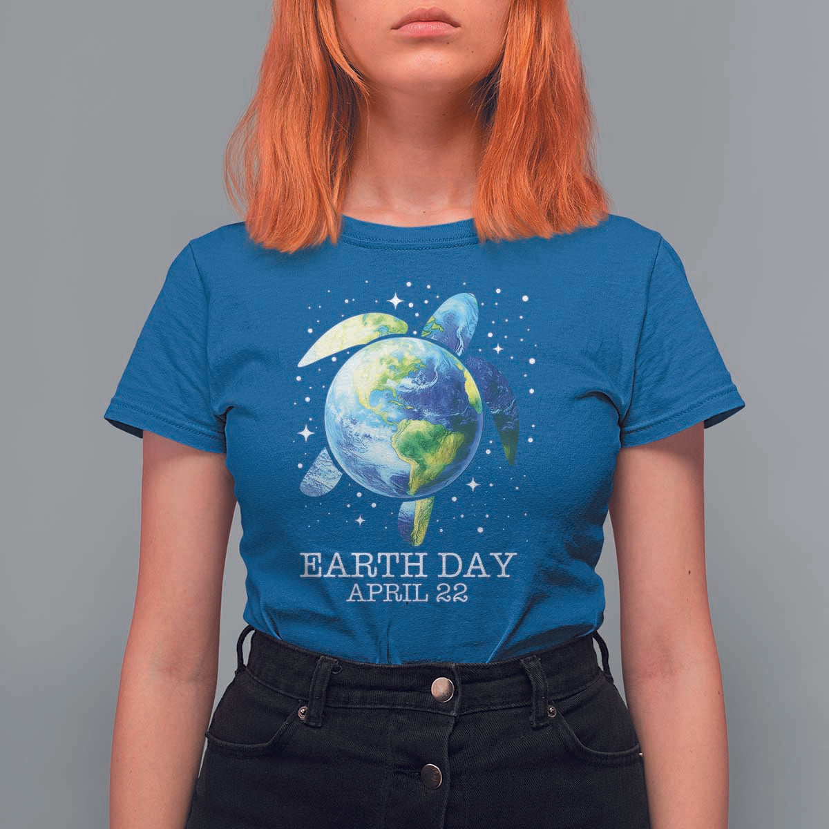 Earth Day Sea Turtle T Shirt For Women Restore Earth Save The Planet