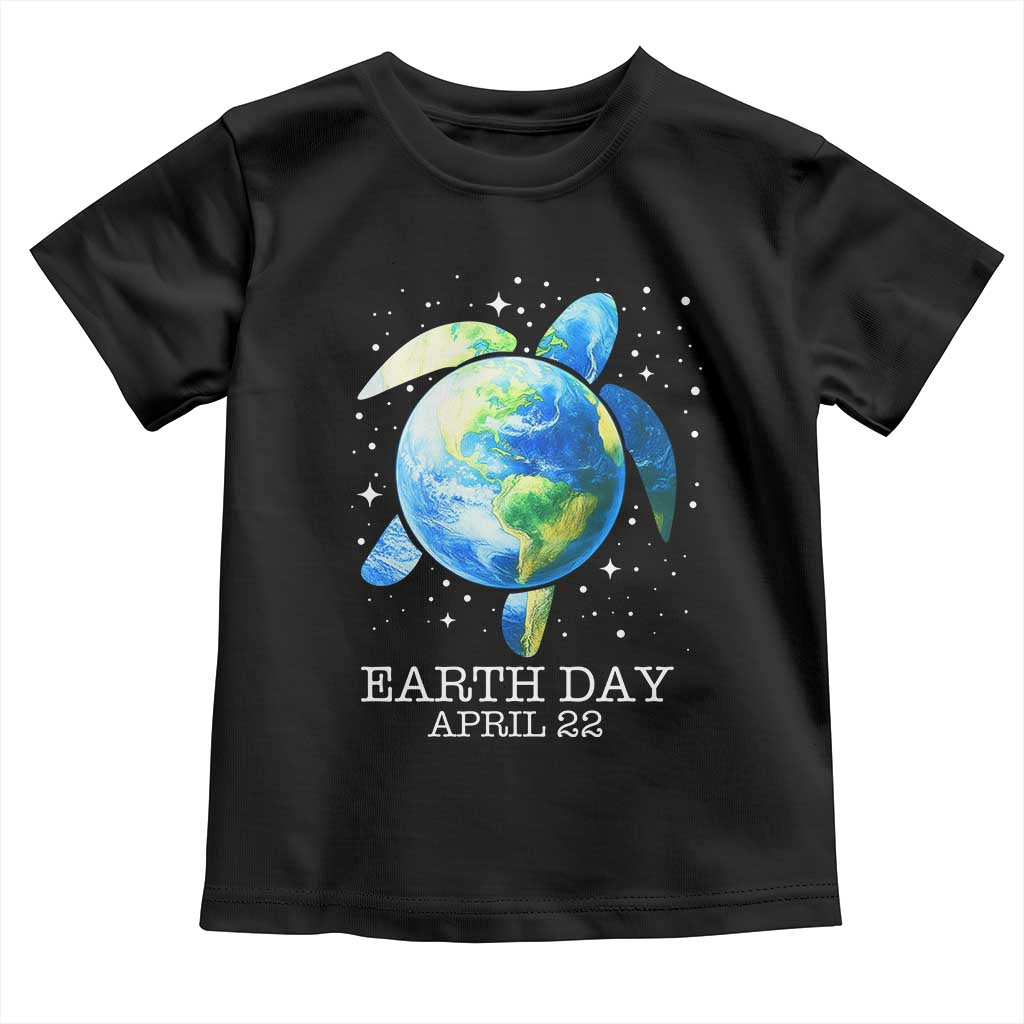 Earth Day Sea Turtle Toddler T Shirt Restore Earth Save The Planet