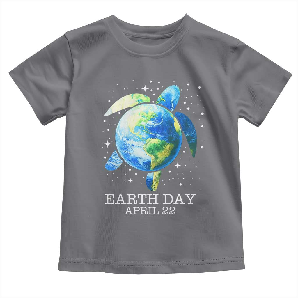 Earth Day Sea Turtle Toddler T Shirt Restore Earth Save The Planet