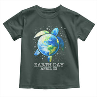 Earth Day Sea Turtle Toddler T Shirt Restore Earth Save The Planet