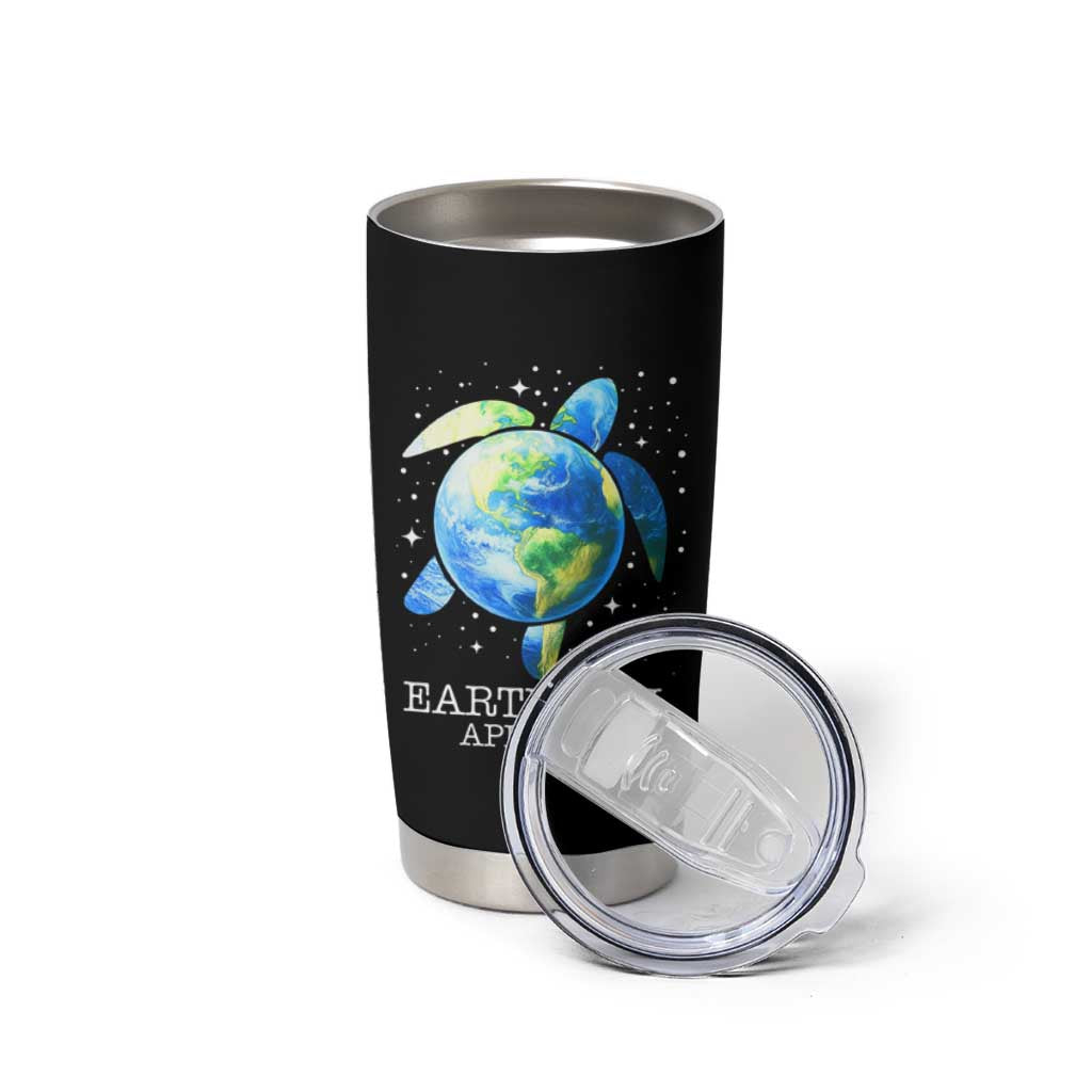 Earth Day Sea Turtle Tumbler Cup Restore Earth Save The Planet