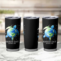 Earth Day Sea Turtle Tumbler Cup Restore Earth Save The Planet