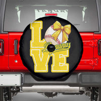 Vintage Banana Coquette Bow Spare Tire Cover LOVE Baseball Fan Sport Lover