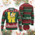 Vintage Banana Coquette Bow Ugly Christmas Sweater LOVE Baseball Fan Sport Lover - Wonder Print Shop
