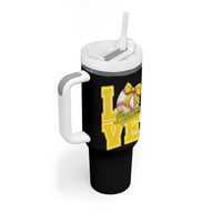 Vintage Banana Coquette Bow Tumbler With Handle LOVE Baseball Fan Sport Lover