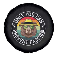Only You Can Prevent Fascism Spare Tire Cover Protect National Parks Bear Resist