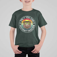 Only You Can Prevent Fascism T Shirt For Kid Protect National Parks Bear Resist