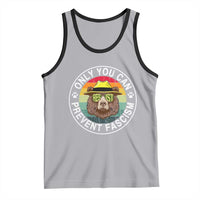 Only You Can Prevent Fascism Tank Top Protect National Parks Bear Resist