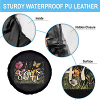 Funny 8647 Subtle Sarcasm Spare Tire Cover Floral Boho Style
