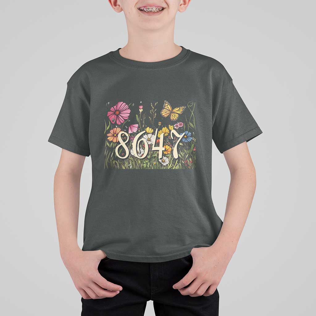 Funny 8647 Subtle Sarcasm T Shirt For Kid Floral Boho Style