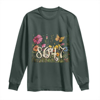 Funny 8647 Subtle Sarcasm Long Sleeve Shirt Floral Boho Style