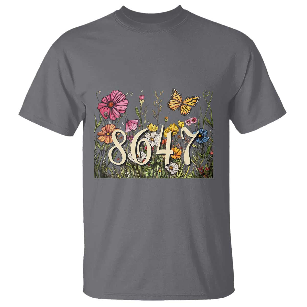 Funny 8647 Subtle Sarcasm T Shirt Floral Boho Style