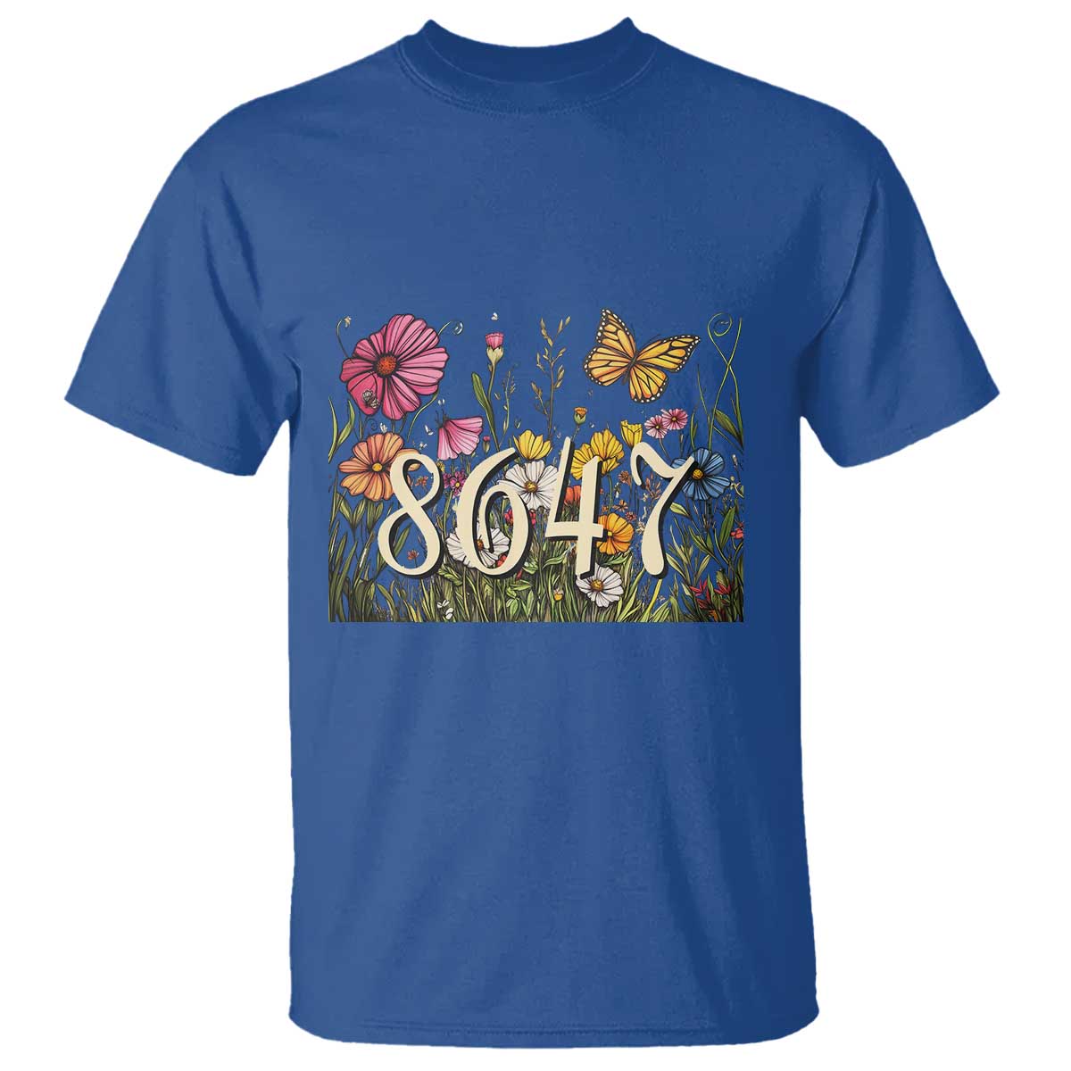 Funny 8647 Subtle Sarcasm T Shirt Floral Boho Style