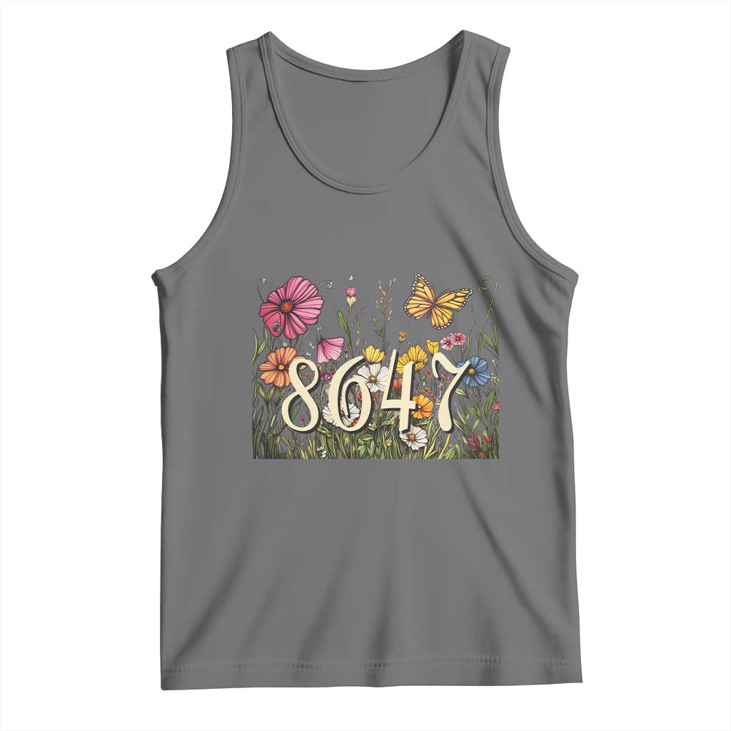 Funny 8647 Subtle Sarcasm Tank Top Floral Boho Style