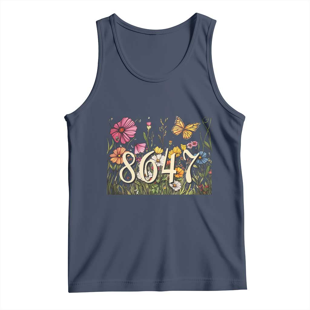 Funny 8647 Subtle Sarcasm Tank Top Floral Boho Style