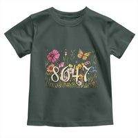 Funny 8647 Subtle Sarcasm Toddler T Shirt Floral Boho Style