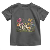 Funny 8647 Subtle Sarcasm Toddler T Shirt Floral Boho Style