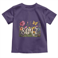 Funny 8647 Subtle Sarcasm Toddler T Shirt Floral Boho Style