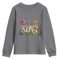 Funny 8647 Subtle Sarcasm Youth Sweatshirt Floral Boho Style