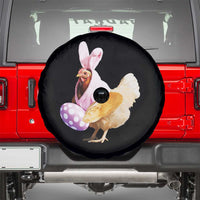 Funny Chicken Bunny Spare Tire Cover Happy Easter Eggs Farm
