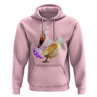Funny Chicken Bunny Hoodie Happy Easter Eggs Farm