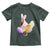 Funny Chicken Bunny Toddler T Shirt Happy Easter Eggs Farm