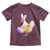 Funny Chicken Bunny Toddler T Shirt Happy Easter Eggs Farm