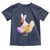 Funny Chicken Bunny Toddler T Shirt Happy Easter Eggs Farm