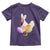Funny Chicken Bunny Toddler T Shirt Happy Easter Eggs Farm