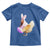 Funny Chicken Bunny Toddler T Shirt Happy Easter Eggs Farm