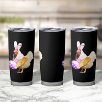 Funny Chicken Bunny Tumbler Cup Happy Easter Eggs Farm