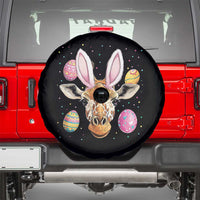 Funny Giraffe Bunny Spare Tire Cover Happy Easter Day Sunday