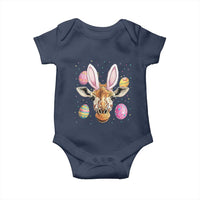 Funny Giraffe Bunny Baby Onesie Happy Easter Day Sunday