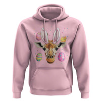 Funny Giraffe Bunny Hoodie Happy Easter Day Sunday