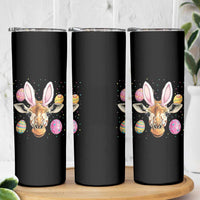 Funny Giraffe Bunny Skinny Tumbler Happy Easter Day Sunday