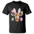 Funny Giraffe Bunny T Shirt Happy Easter Day Sunday