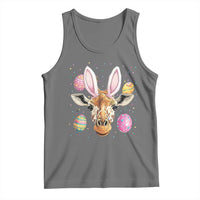 Funny Giraffe Bunny Tank Top Happy Easter Day Sunday