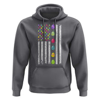 Easter Eggs American Flag Patriotic Hoodie Happy Easter Day