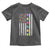 Easter Eggs American Flag Patriotic Toddler T Shirt Happy Easter Day