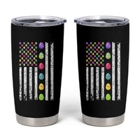 Easter Eggs American Flag Patriotic Tumbler Cup Happy Easter Day