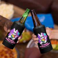 Happy 420 Easter 4 in 1 Can Cooler Tumbler The Bunny Smells Funny