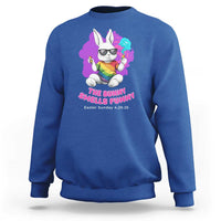 Happy 420 Easter Sweatshirt The Bunny Smells Funny