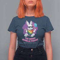 Happy 420 Easter T Shirt For Women The Bunny Smells Funny