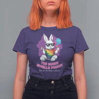 Happy 420 Easter T Shirt For Women The Bunny Smells Funny
