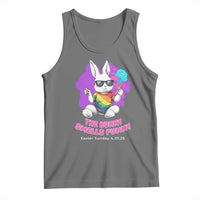 Happy 420 Easter Tank Top The Bunny Smells Funny